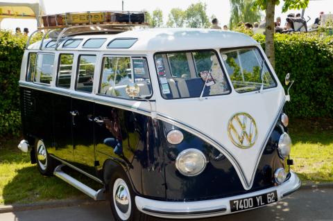 A camper van representing a client's personal journey